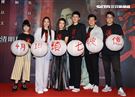 Selina任家萱、吳以涵、高宇蓁出席「頭七」首映會。（記者邱榮吉/攝影）