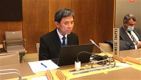 世貿完成服務業國內規章談判  台灣將與各國合作中華民國常駐世界貿易組織代表羅昌發2日在世貿會議上致詞表示，世貿完成制訂服務業國內規章倡議談判，台灣將與所有會員國配合，展開隨後的承諾表認證程序。（常駐世貿代表團提供）中央社記者唐佩君布魯塞爾傳真  110年12月3日