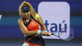 ▲日本前球后大坂直美闖進邁阿密網球公開賽準決賽。（圖／美聯社／達志影像）