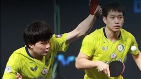 ▲台灣桌球男雙林昀儒、廖振珽。（圖／取自WTT官方IG）