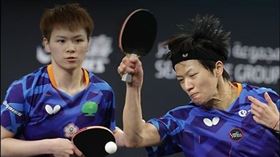 ▲台灣桌球女雙組合黃怡樺、陳思羽。（圖／取自WTT官方IG）
