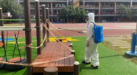 關東國小,消毒,確診,大潭電廠（圖／新竹市府提供）