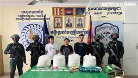 5名台灣人在柬埔寨運送毒品遭到逮捕。（圖／刑事局提供）