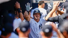 ▲唐納森（Josh Donaldson）連4場比賽敲安。（圖／路透社／達志影像）