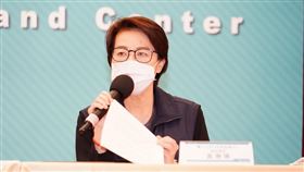 0330柯文哲市長、蔡炳坤副市長、黃珊珊副市長出席防疫記者會（圖／台北市政府提供）