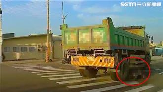 8秒奪命畫面曝光！右轉大車吞噬騎士
