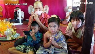 5歲龍鳳胎成親　母：消除前世業障