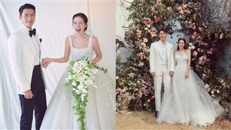 孫藝真絕美婚紗照曝！手牽玄彬露燦笑