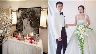 孫藝真婚禮現場　未公開婚紗照曝光