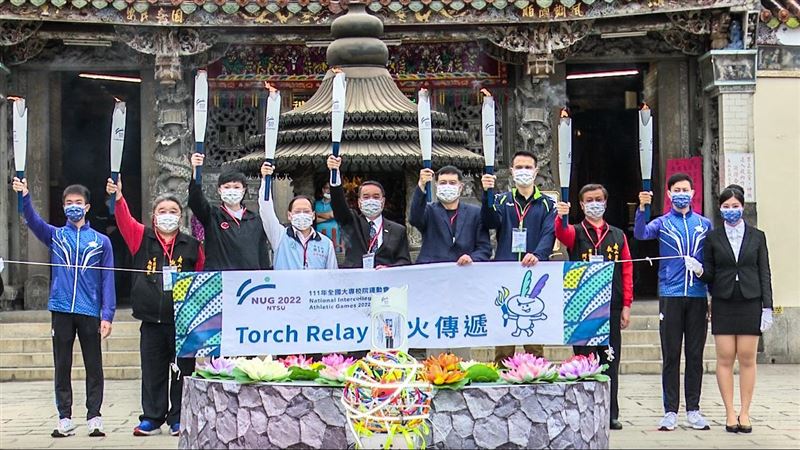朱木炎、鄧宇成領銜　全大運聖火引燃