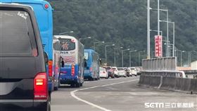 國5北上塞車(翻攝畫面)