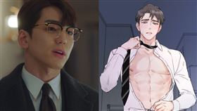 《社內相親》男二金旻奎。（圖／KAKOM提供、翻攝自netflix）