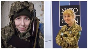 ▲被俄羅斯稱為烏克蘭「最致命女狙擊手」的奧萊娜，在臉書上發文，自嘲「被死亡」。（圖／翻攝自Olena bilozerska臉書）