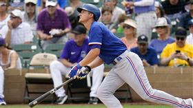 ▲席格（Corey Seager）炸裂前東家道奇。（圖／美聯社／達志影像）