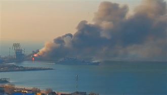 黑海俄軍艦嚴重受損　烏：遭飛彈攻擊