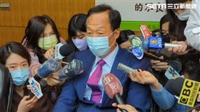 鴻海創辦人、永齡健康基金會創辦人郭台銘出席台大醫院活動。（圖／記者戴玉翔攝影）