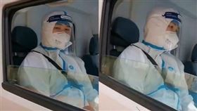 ▲救護車拒絕出借AED，上海老翁氣喘身亡。（圖／翻攝微博）