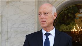 突尼西亞總統薩伊德（Kais Saied）。（圖／翻攝自維基百科，作者：Houcemmzoughi，CC BY-SA 4.0）