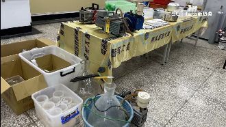 邊養泰國蝦邊製毒　警破毒工廠逮4人