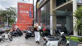 足跡,麥當勞,確診,大潭電廠（圖／新竹縣府提供）