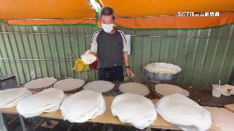 清明趕8萬張潤餅皮　製皮師日薪萬元