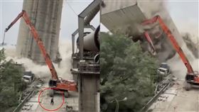 東南水泥,高塔,斷電,高鐵,吊車,駕駛