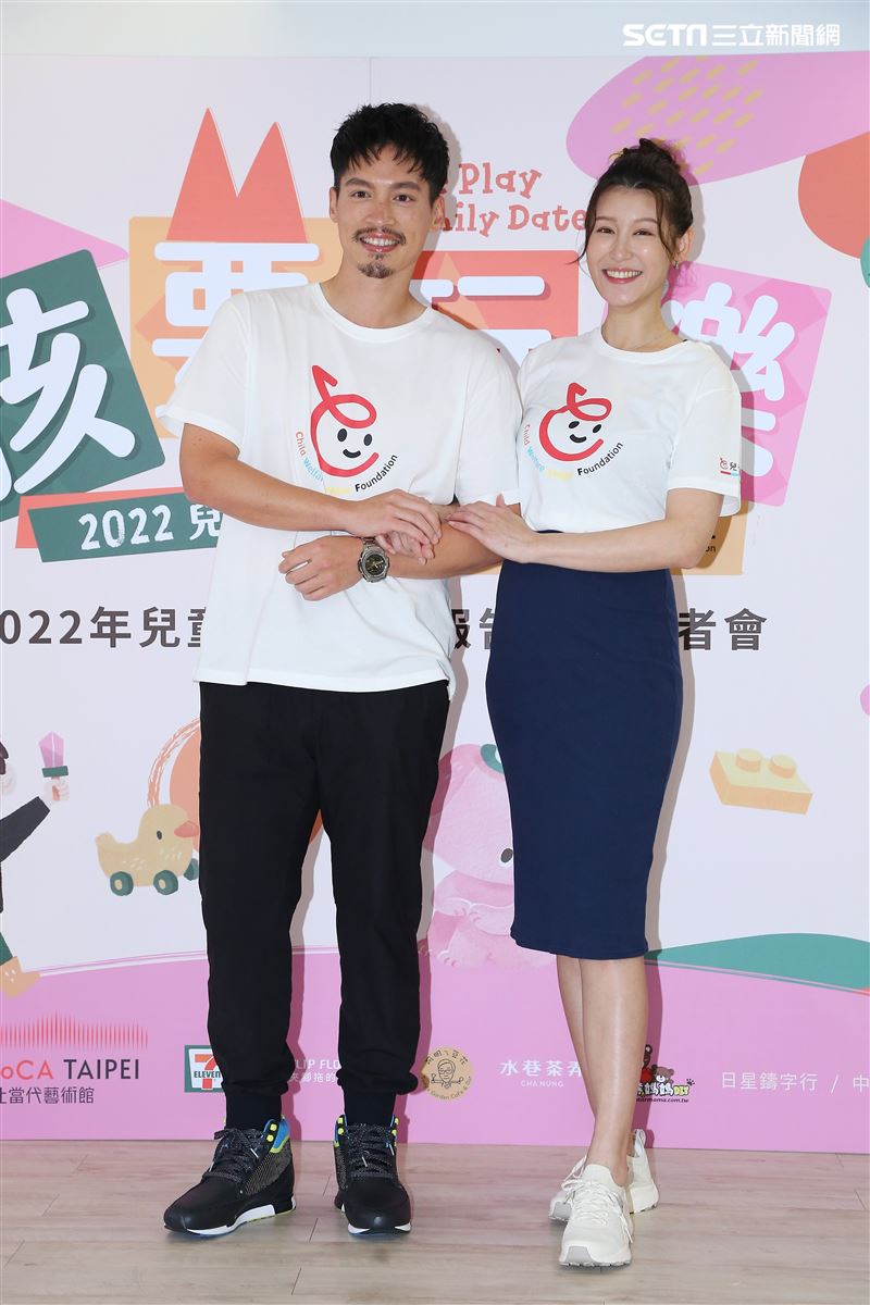 許孟哲、趙孟姿夫婦出席公益活動。（圖／記者楊澍攝影）