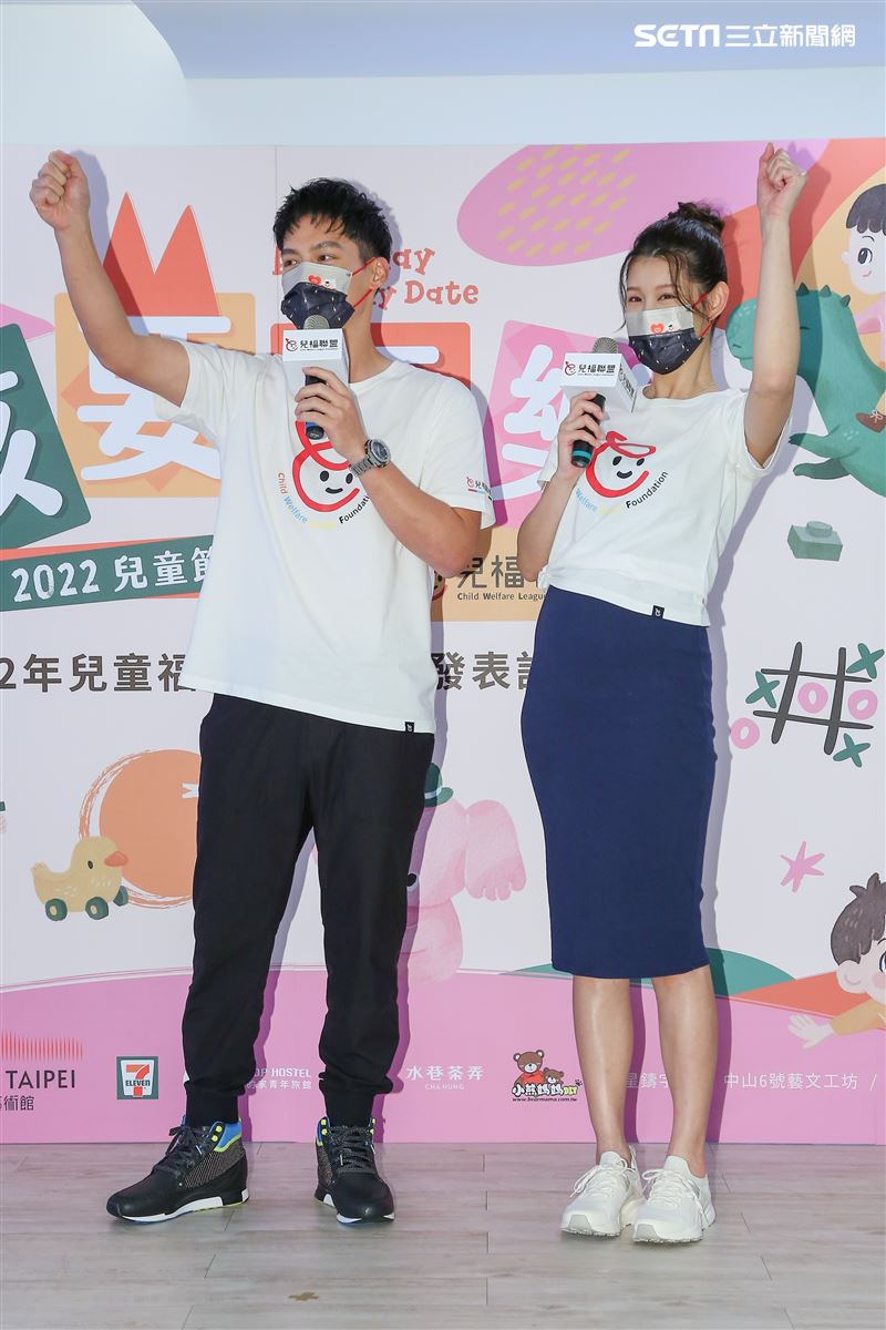 許孟哲、趙孟姿夫婦出席公益活動。（圖／記者楊澍攝影）