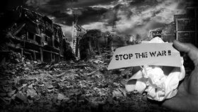 停戰、戰爭、反戰。（圖／翻攝自Pixabay）
