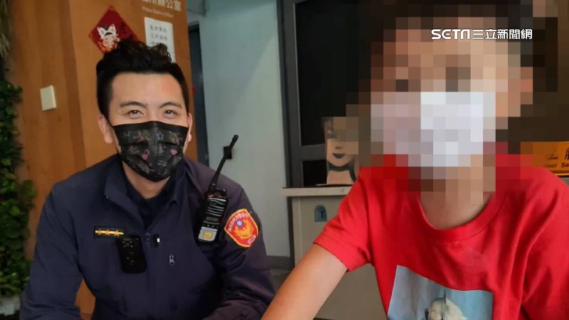 車車不見警成功尋回　4歲童破涕為笑