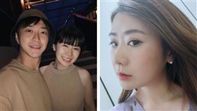 江宏傑（左）與福原愛（右）的異國婚姻破滅。（圖／翻攝自江宏傑IG、福原愛微博）