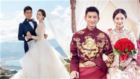 吳奇隆（左）先前婚變頻傳。（合成圖／翻攝自微博）