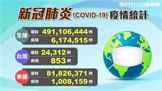 本土再創今年新高　全球十大疫區一覽