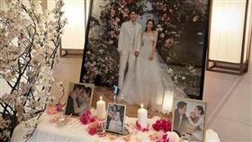 崔星俊曝光孫藝真和玄彬的婚紗照。（圖／翻攝自崔星俊IG）