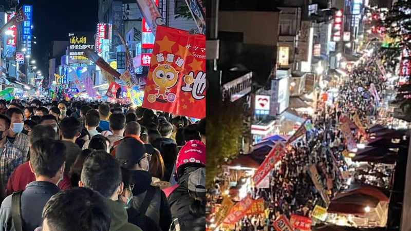 嘉義文化路擠滿人潮　網嘆：無感了
