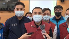 新北市長侯友宜4日上午赴三峽區公所視察平寧計畫。（圖／新北市政府提供)