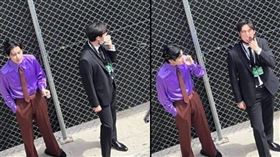 BTS金泰亨抽菸/翻攝自推特