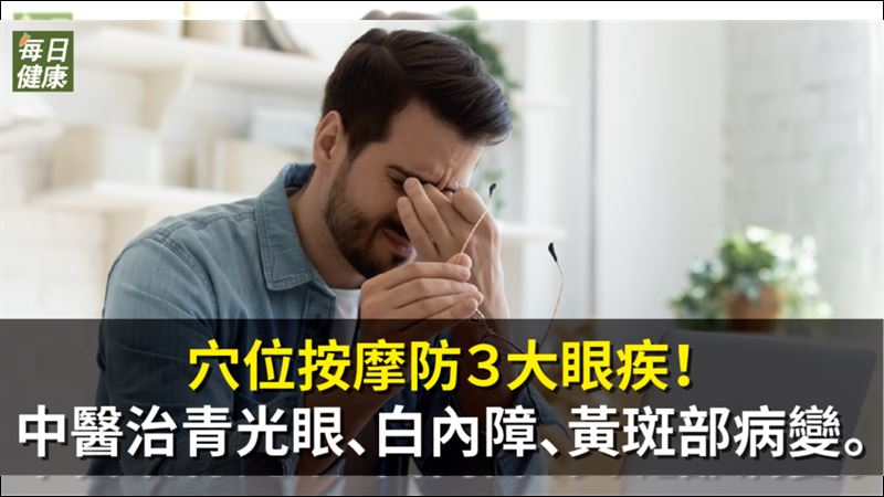 中醫也有眼科？穴位按摩防3大眼疾