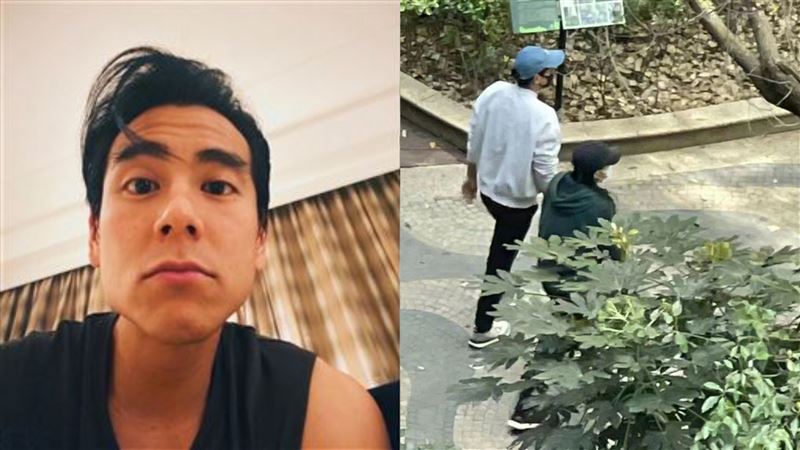 彭于晏篩檢被目擊　神秘長髮女子同行