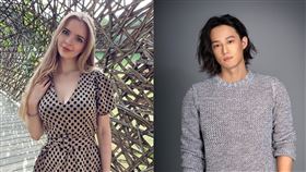 徐新洋和俄羅斯女友宋蕊安（圖／翻攝自徐新洋、宋蕊安臉書）