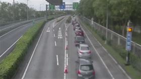 國道最新路況圖。（圖／翻攝自高公局）