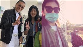 謝賢飛台探王羽（圖／翻攝自王馨平微博）