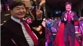 72歲資深藝人方駿日前開心出席兒子的結婚典禮。（圖／翻攝自周嘉麗臉書）