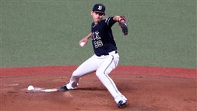 歐力士猛牛隊張奕　6局優質先發無失分歐力士猛牛隊張奕17日先發對埼玉西武獅隊，6局優質先發無失分，飆出生涯單場新高8次三振，率隊以4比1奪勝。中央社記者楊明珠埼玉攝　109年10月17日