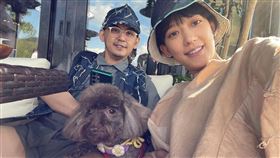 黃子佼（左）曬出與孟耿如（右）的甜蜜合照。（圖／翻攝自黃子佼臉書）