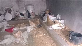 墓地,骨灰罈,砸爛,土城,翻攝臉書八號商店