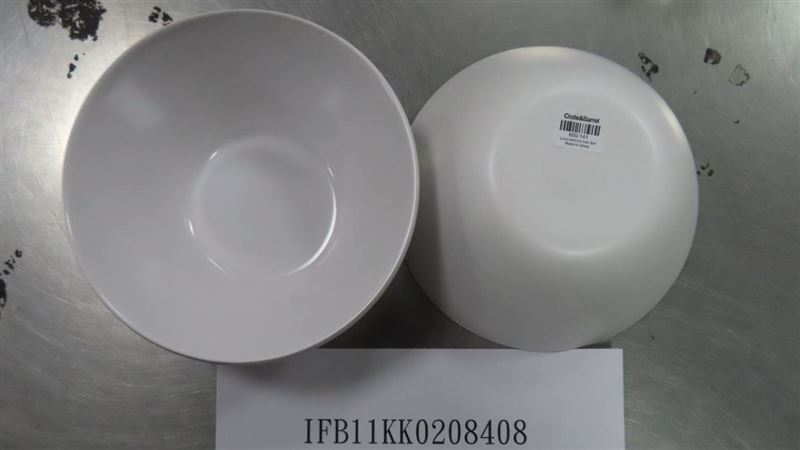 塑膠碗盤溶出物超標！知名品牌6違規