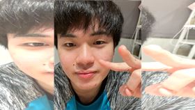 ▲林昀儒貼出自拍照，讓網友直呼好可愛！（圖／翻攝自林昀儒IG）