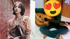 邵雨薇高中舊照曝！艾薇兒同款超濃眼妝（圖／翻攝自邵雨薇IG）