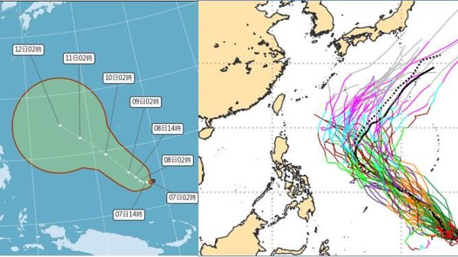 今年首颱今晚形成　「大迴轉」路徑曝